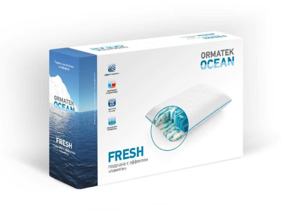 Подушка Орматек Ocean Fresh S Подушка Орматек Ocean Fresh S