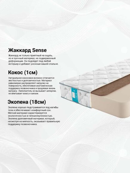 Матрас Promtex Plex Standart 18 Cocos Матрас Promtex Plex Standart 18 Cocos