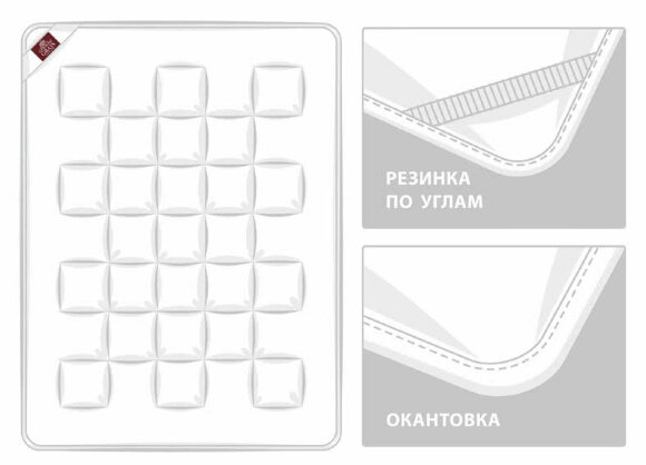 Наматрасник German Grass Mattress 4 seasons Grass