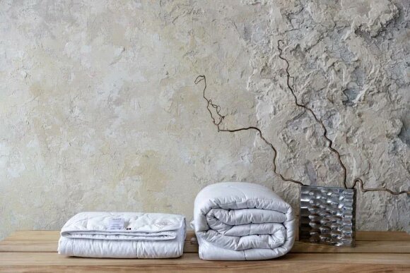 Одеяло German Grass Linen Wash Grass, всесезонное