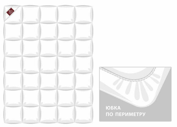 Наматрасник German Grass Mattress Down Grass с пуховым наполнителем Наматрасник German Grass Mattress Down Grass с пуховым наполнителем
