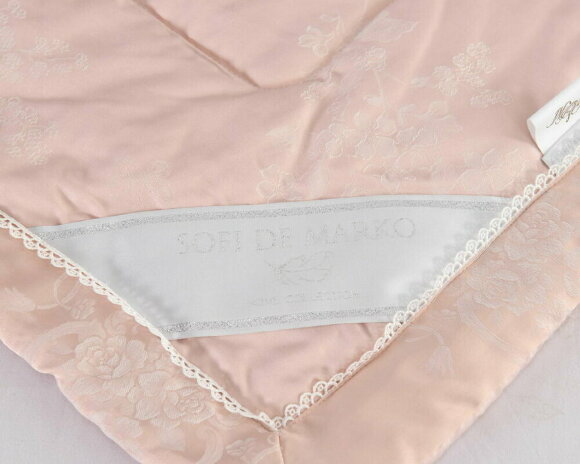Одеяло Sofi De Marko Шарлиз, пудровый