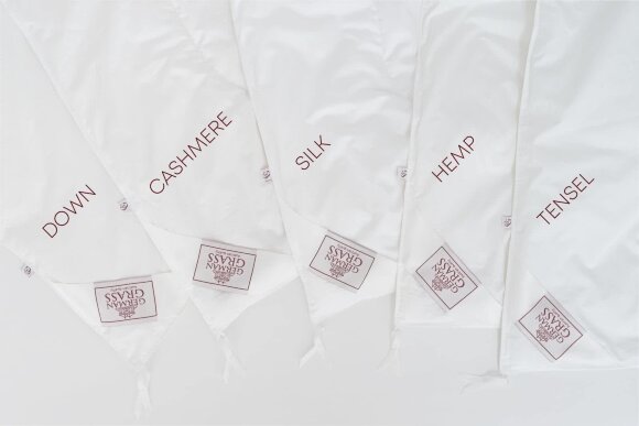 Двойное одеяло German Grass Alliance Hemp&Cashmere, легкое/всесезонное Light