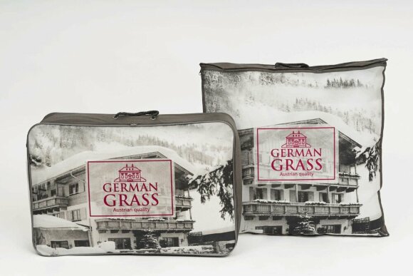 Двойное одеяло German Grass Alliance Tencel&Hemp, легкое/легкое