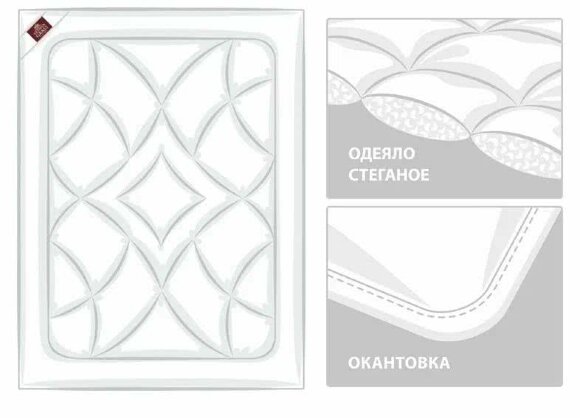 Одеяло German Grass Organic Linen Grass, легкое