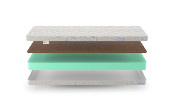 Детский матрас Denwir Baby Springless Eco Foam Hard 11 Детский матрас Denwir Baby Springless Eco Foam Hard 11