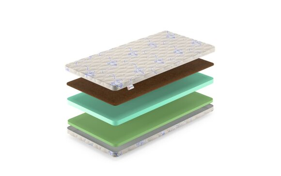 Детский матрас Denwir Baby Springless Eco Foam Hard 9 Детский матрас Denwir Baby Springless Eco Foam Hard 9