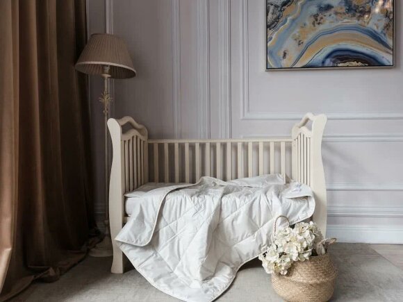 Детское одеяло German Grass Baby Organic Linen Grass