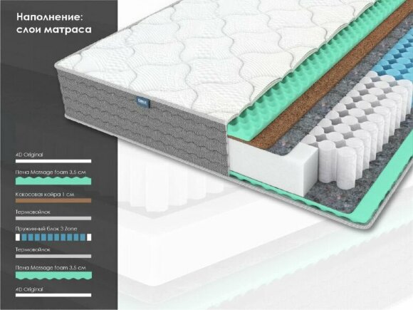 Матрас Dimax ОК Релакс S500 Матрас Dimax ОК Релакс S500