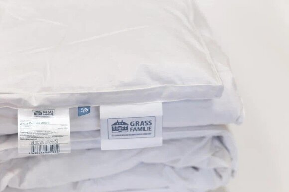 Одеяло Grass Familie White Down, всесезонное