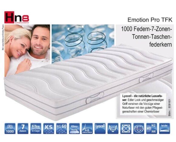 Матрас HUKLA Emotion Pro TFK Матрас HUKLA Emotion Pro TFK